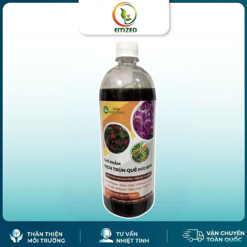 Dịch Trùn Quế Cho Cây Trồng phun tưới cho cây giúp cây lớn nhanh, khỏe mạnh, lá xanh, tươi tốt