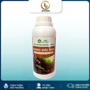 Chế phẩm Humic Đức Bình chuyên dùng ủ phân và cải tạo đất hiệu quả