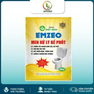 Emzeo xử lý bể phốt, hầm cầu, khử mùi hôi, chống tắc nghẽn hiệu quả