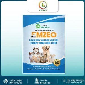 Khử Mùi Hôi Chó Mèo Và Thú Cưng Emzeo Chó Mèo