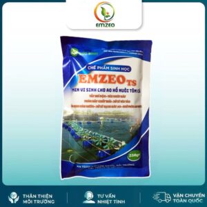 Men vi sinh xử lý nước ao nuôi tôm Emzeo TS