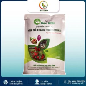 Nấm trichoderma tưới gốc đối kháng nấm bệnh hiệu quả