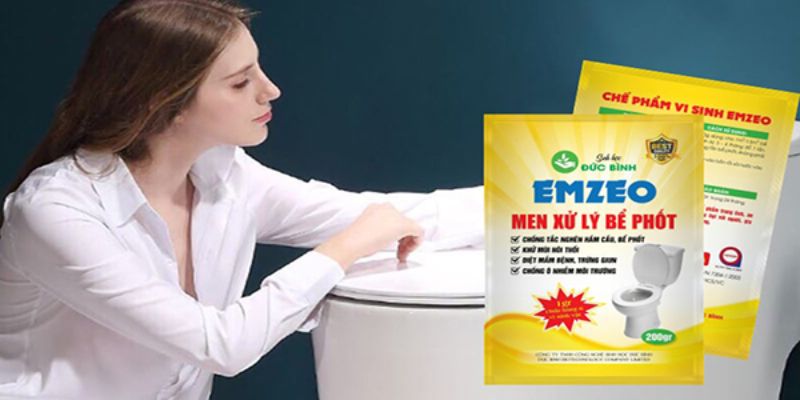 Cách sử dụng men vi sinh hầm tự hoại đơn giản 