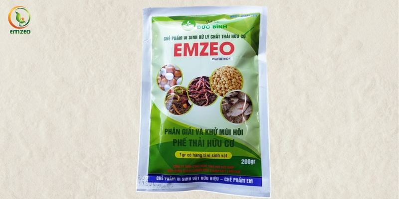 Men ủ phân cá Emzeo