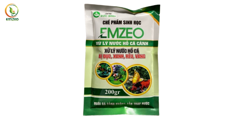 Chế phẩm vi sinh xử lý nước hồ cá cảnh Emzeo 200g